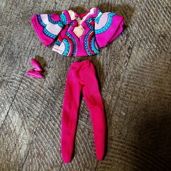 Topper Dawn doll clothes Rock Flowers clone Sock it to Me 1167 - Picture 1 of 2